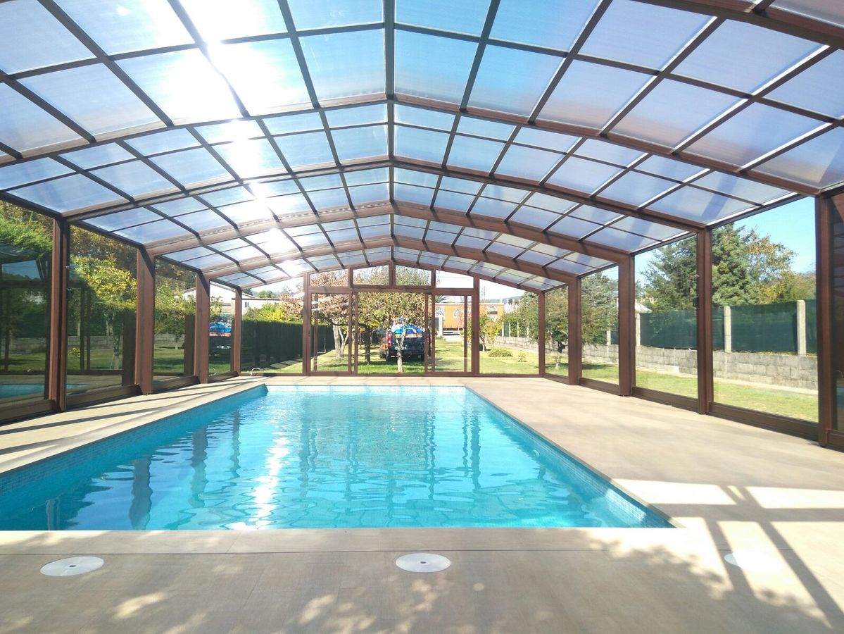 Hard Top Polycarbonate Roof - Clear Panels